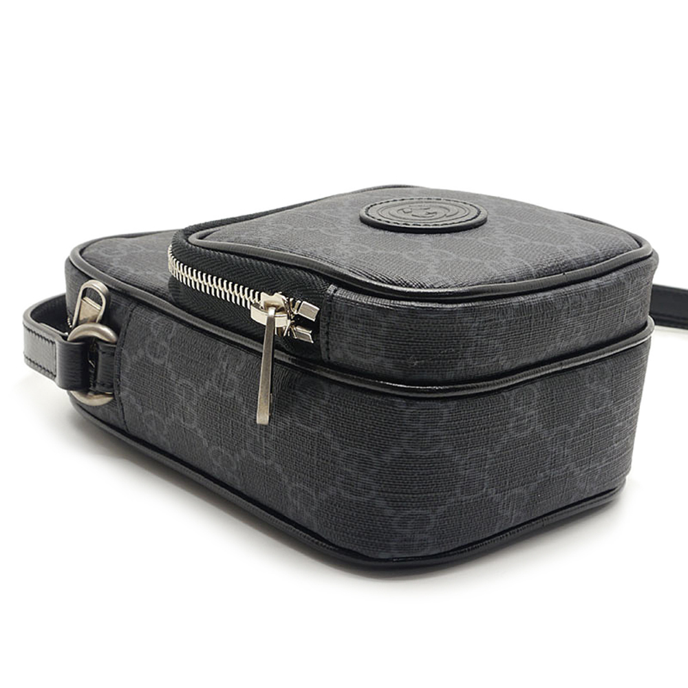 Gucci Bag Black Supreme Interlocking Shoulder Gg … - image 3
